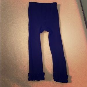 Black Ruffle Butts tights